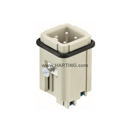 HARTING Han 3A male insert with Quick-Lock, PK 10 09200032633